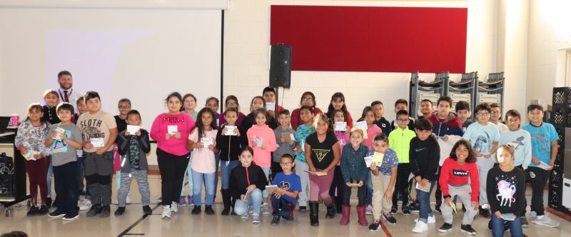 3rd and 4th grade Perfect Attendance winners