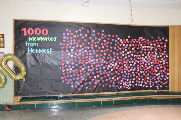 5th graders wrote 1,000 memories from their time at Hermes