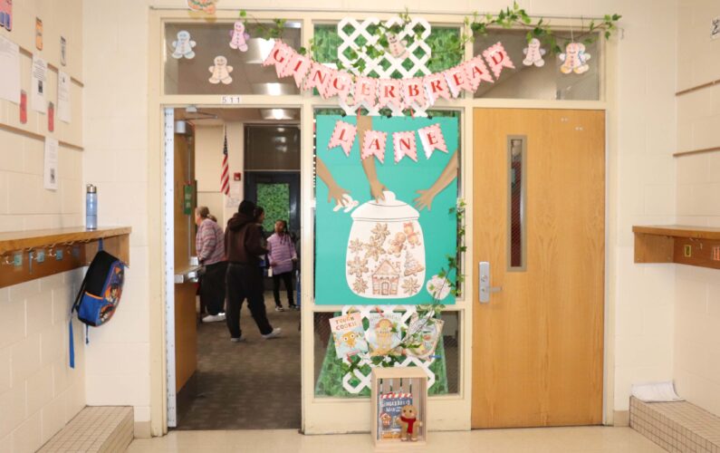 The Hermes Library was transformed into a gingerbread themed wonderland!